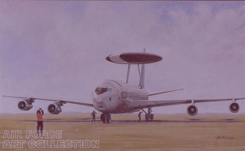 NATO AWACS AT TINKER AFB, OK